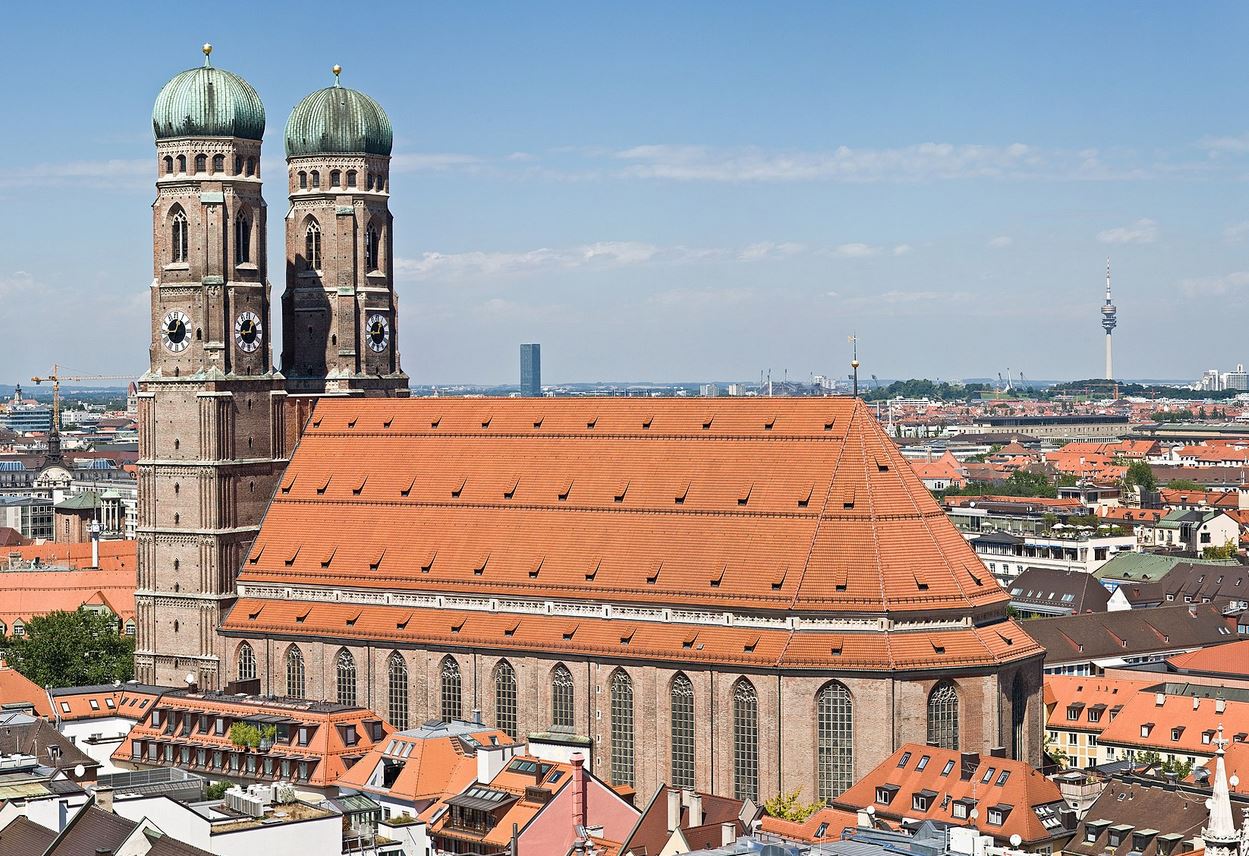 Der Münchener Liebfrauen Dom - Kathedralkirche des Erzbistums