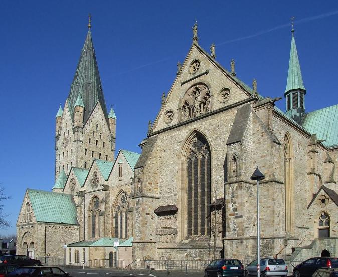 Der Hohe Dom St. Maria, St. Liborius, St. Kilian in Paderborn - Kathedralkirche des Erzbistums