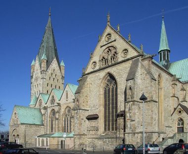 Der Hohe Dom St. Maria, St. Liborius, St. Kilian in Paderborn - Kathedralkirche des Erzbistums