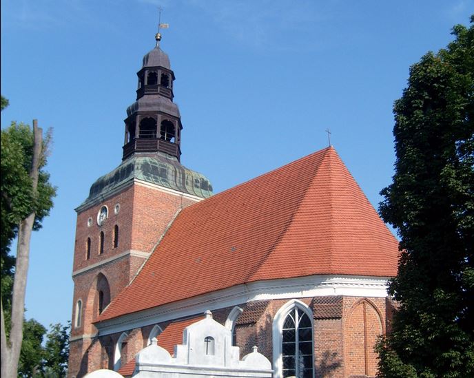 Die Stadtkirche in Tütz