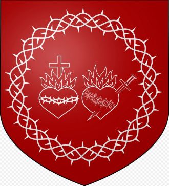 Wappen Kongregation von den Heiligsten Herzen